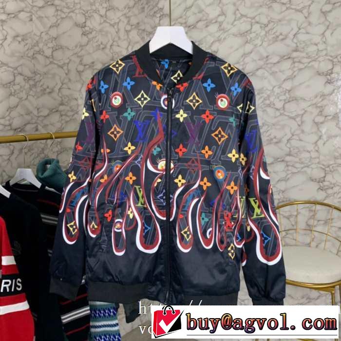 機能性が良くブランド新品 ルイ ヴィトン LOUIS VUITTON2色可選 2019-2020秋冬のファッション メンズ ダウンジャケット 今季トレンド新作はこれ