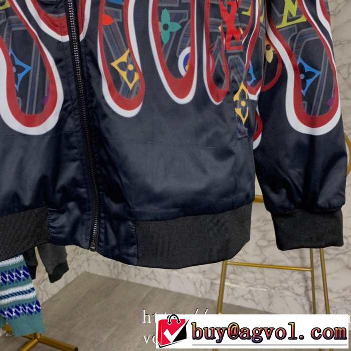 機能性が良くブランド新品 ルイ ヴィトン LOUIS VUITTON2色可選 2019-2020秋冬のファッション メンズ ダウンジャケット 今季トレンド新作はこれ