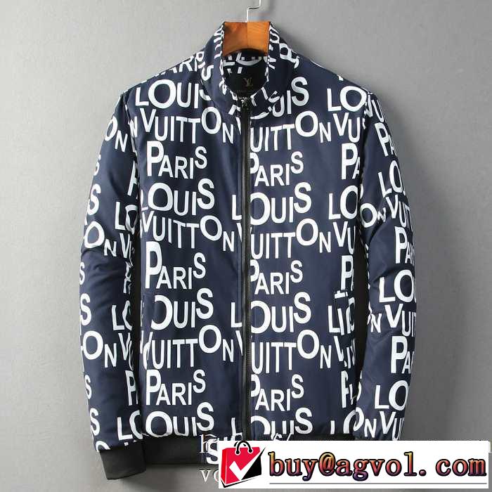 3色可選メンズ ダウンジャケット ファッショントレンドを早速チェック ルイ ヴィトン LOUIS VUITTON 2020秋冬流行ファション