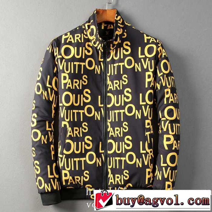 3色可選メンズ ダウンジャケット ファッショントレンドを早速チェック ルイ ヴィトン LOUIS VUITTON 2020秋冬流行ファション