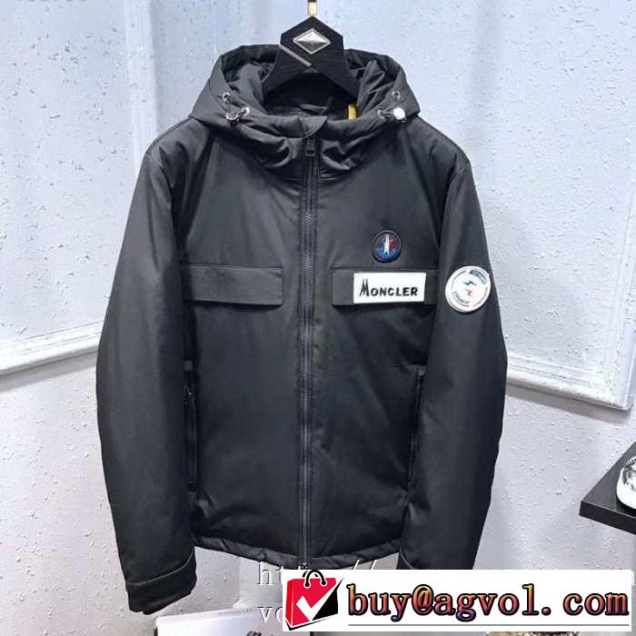 モンクレール お洒落で秋冬注目トレンド MONCLER 2色可選 2019トレンドファッション新品 メンズ ダウンジャケット 今季トレンドをうまく取り