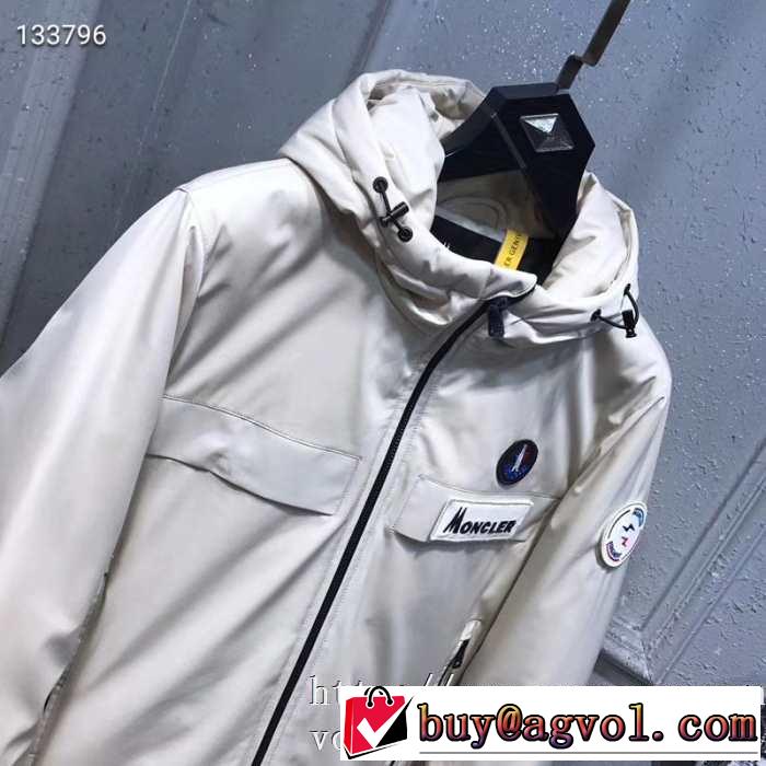 モンクレール お洒落で秋冬注目トレンド MONCLER 2色可選 2019トレンドファッション新品 メンズ ダウンジャケット 今季トレンドをうまく取り