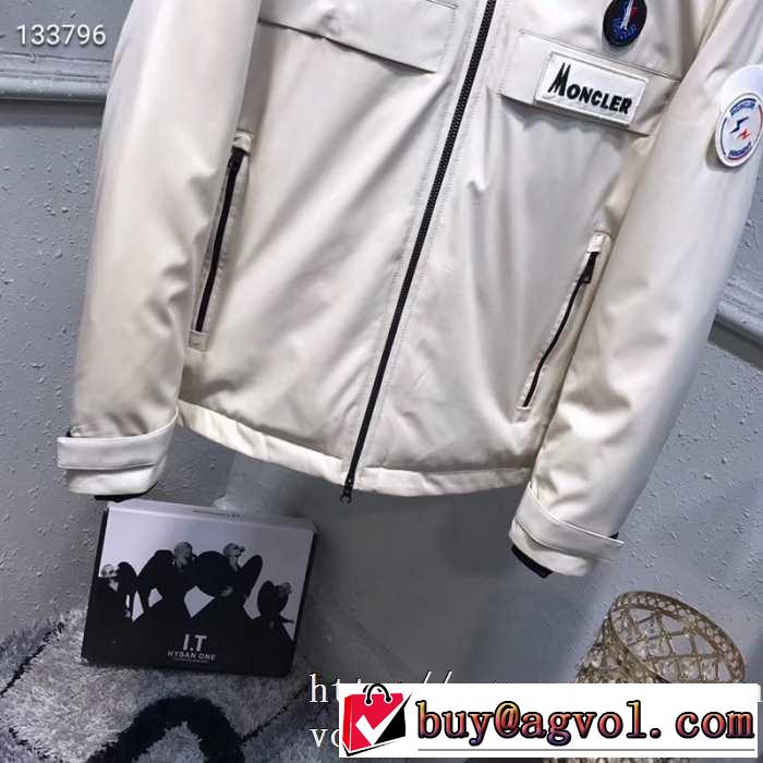 モンクレール お洒落で秋冬注目トレンド MONCLER 2色可選 2019トレンドファッション新品 メンズ ダウンジャケット 今季トレンドをうまく取り