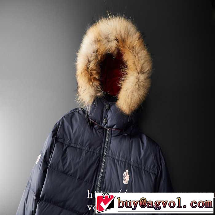 メンズ ダウンジャケット 2色可選 秋服コーデ2019年版 モンクレール 大胆なチェックの人気トレンド MONCLER 秋にはやる最新作を先取り