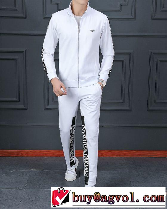 ARMANI 最新で男性にもお勧め アルマーニ2019夏ファション新品 SALEお得にGET 上下セッ