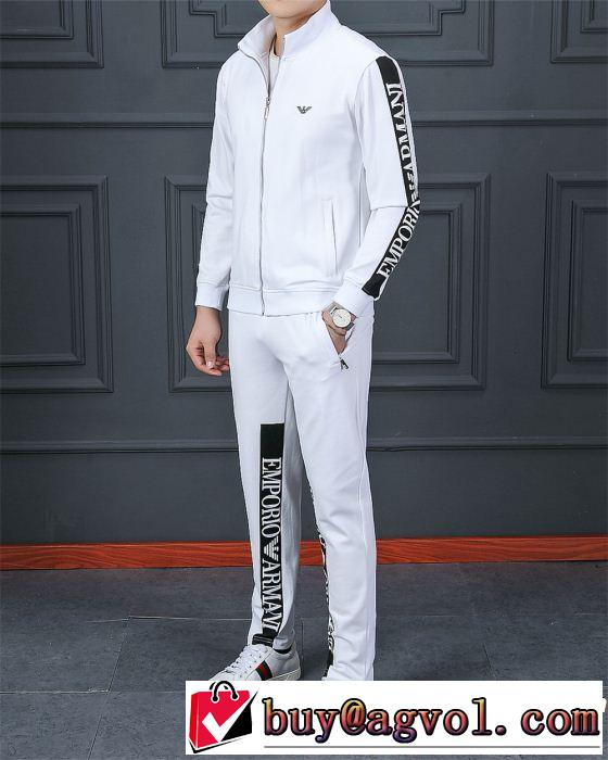ARMANI 最新で男性にもお勧め アルマーニ2019夏ファション新品 SALEお得にGET 上下セット