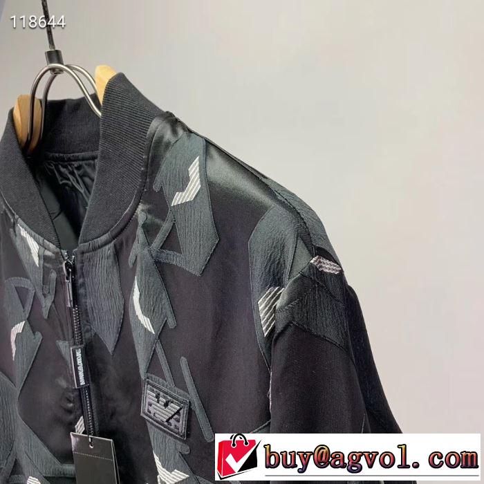 今シーズン注目のアイテム アルマーニ 今年らしいおすすめ新品 ARMANI 2色可選 ハーフコート 2019秋断然ブランド推し