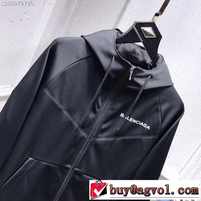 バレンシアガ最新で男性にもお勧め BALENCIAGA 2019限定 男性に人気ダスター コート王道コンビ