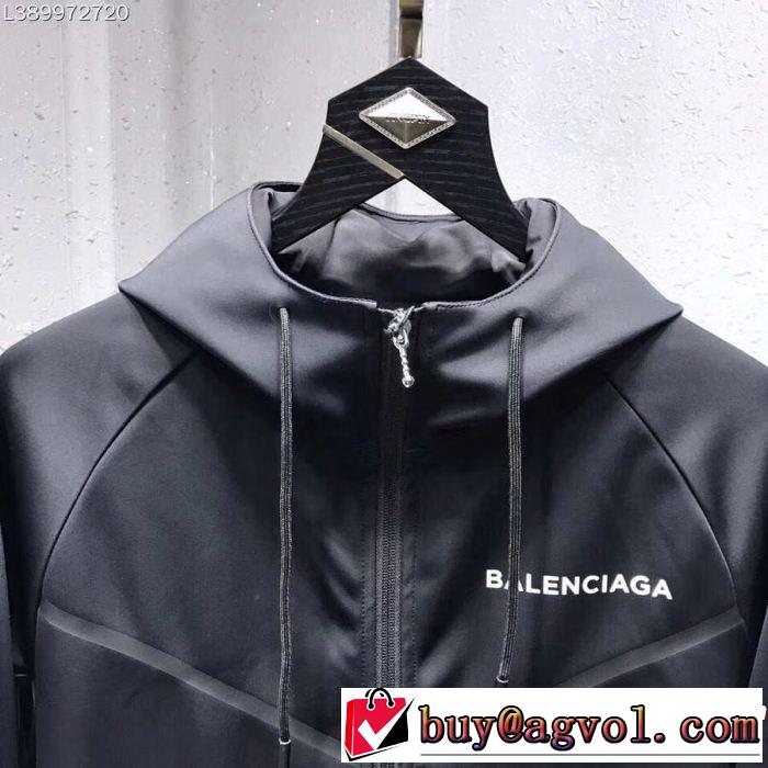 バレンシアガ最新で男性にもお勧め BALENCIAGA 2019限定 男性に人気ダスター コート王道コンビ
