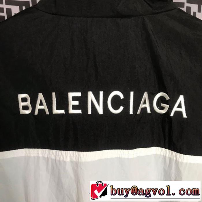 フード付きコート 素敵カジュアル春夏新品 2019春夏のトレンド新商品 バレンシアガ BALENCIAGA