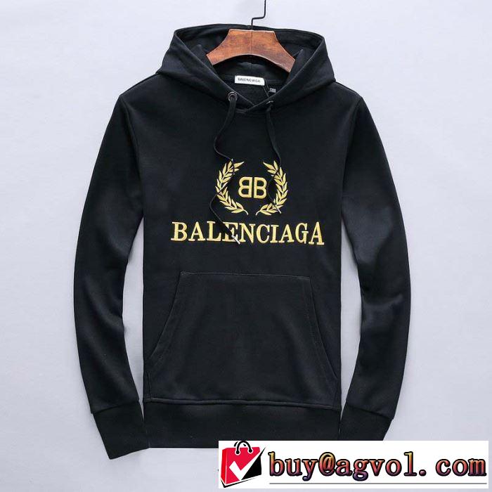 パーカー 2019秋に注目したい バレンシアガ BALENCIAGA ファッショントレンドを早速チェック 2色可選 最高にCOOL秋冬新作