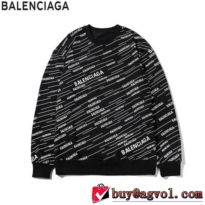 おしゃれに秋を迎えるために バレンシアガ BALENCIAGA 2019トレンドカラー秋冬セール プルオーバーパーカー 2色可選