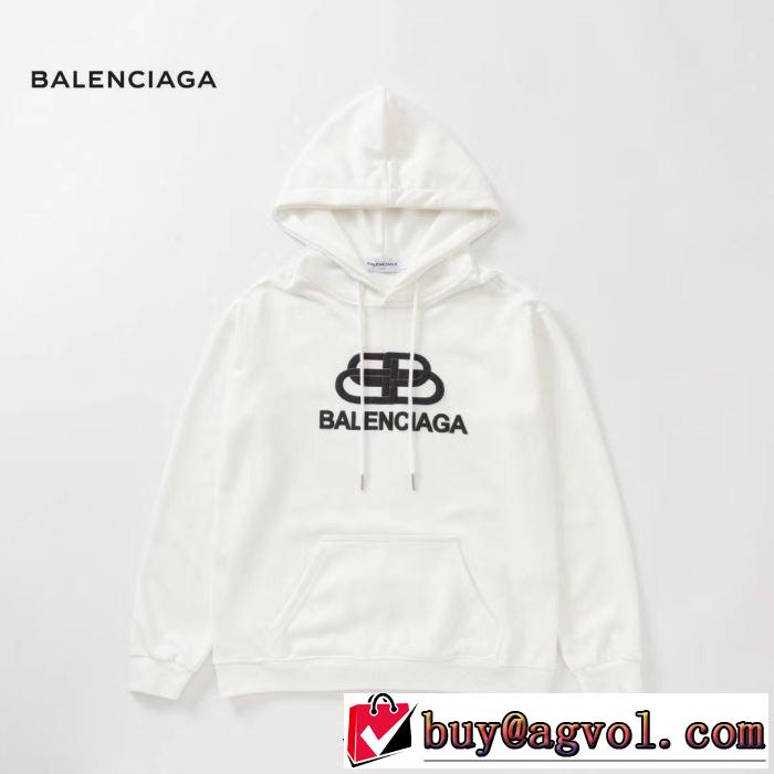 速報！2019年秋ファッショントレンド パーカー バレンシアガ BALENCIAGA 3色可選  大人かわいい秋冬コーデを楽しみ