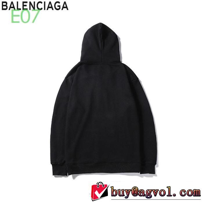 秋冬コーデと相性がいい 2色可選バレンシアガ BALENCIAGA 2019トレンド秋冬おすすめ安い  パーカー 秋冬にお世話になる定番