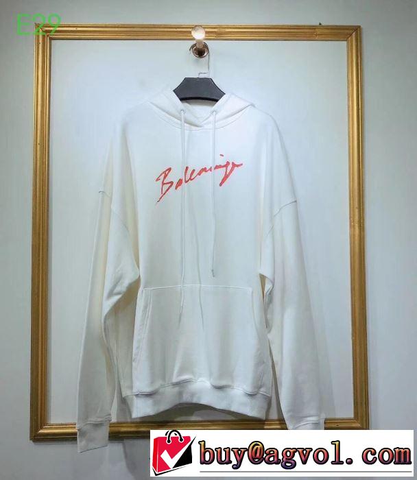 最高にCOOL秋冬新作 バレンシアガ BALENCIAGA 秋冬から人気継続中 最速2019秋冬トレンドブランド パーカー 