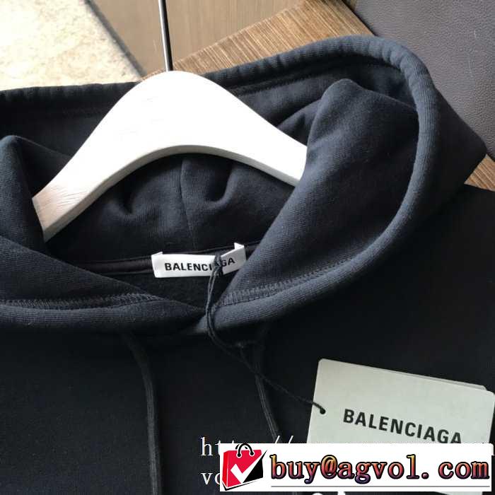 最速2019秋冬トレンドブランド 人気ブランドの新作秋冬トレンド バレンシアガ BALENCIAGA パーカー