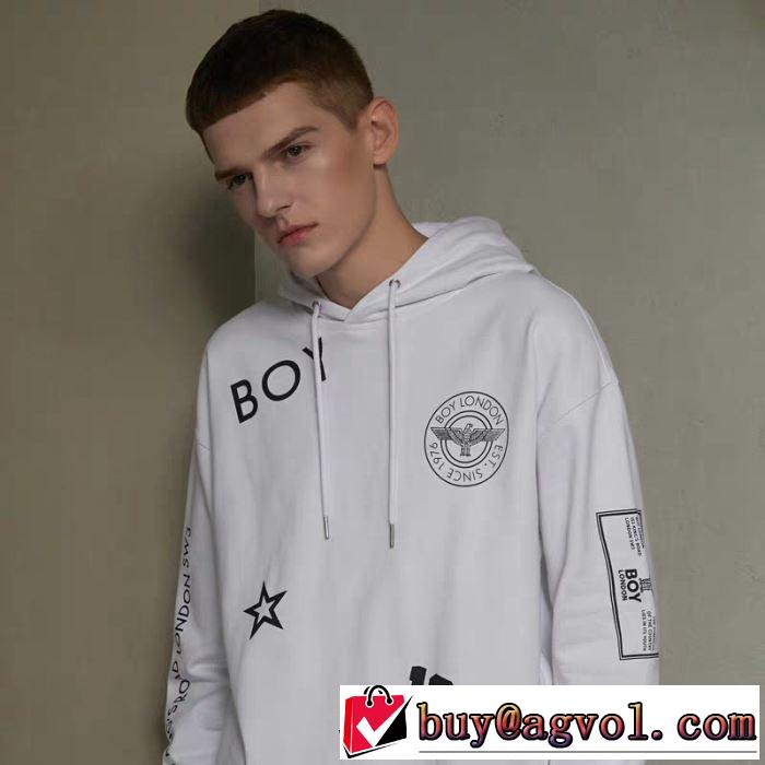 秋服コーデ2019年版 ボーイロンドン BOY LONDON 大胆なチェックの人気トレンド パーカー 2019秋冬トレンドアイテム
