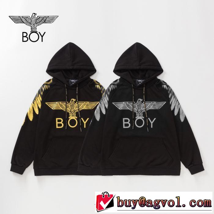 2色可選 ファッション上級者向け ボーイロンドン BOY LONDON 2019秋冬トレンドデザイン パーカー  素敵続くトレンド 