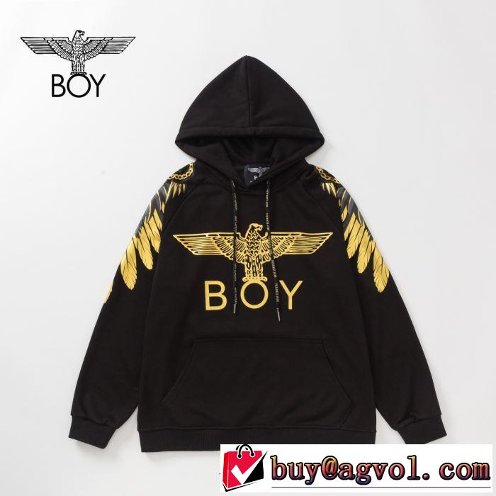 2色可選 ファッション上級者向け ボーイロンドン BOY LONDON 2019秋冬トレンドデザイン パーカー  素敵続くトレンド