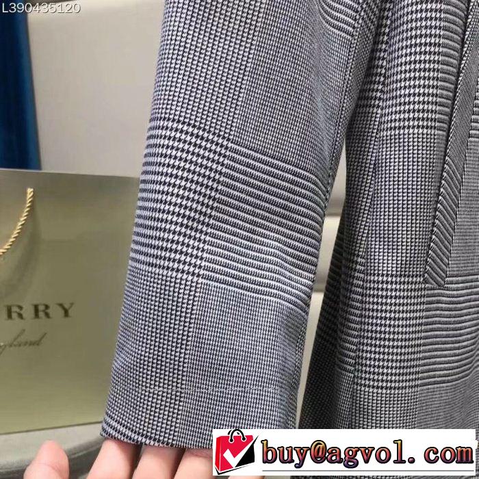 通気性に凄い バーバリーファッションの流行り BURBERRY 2019魅力的な新作 スーツ レジャー