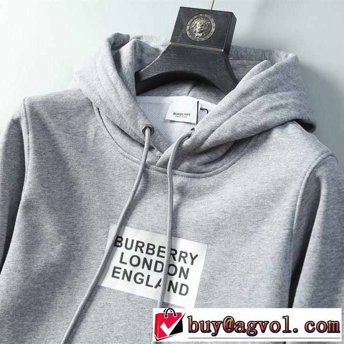 最新秋冬トレンドをチェック！2019-20秋冬 バーバリー BURBERRY パーカー 3色可選 絶対おさえるべきカラーと最新
