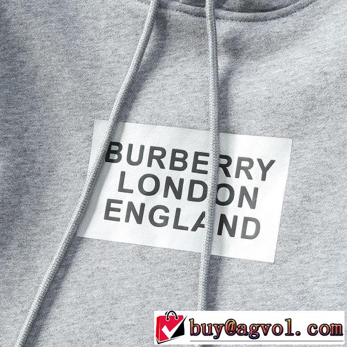 最新秋冬トレンドをチェック！2019-20秋冬 バーバリー BURBERRY パーカー 3色可選 絶対おさえるべきカラーと最新