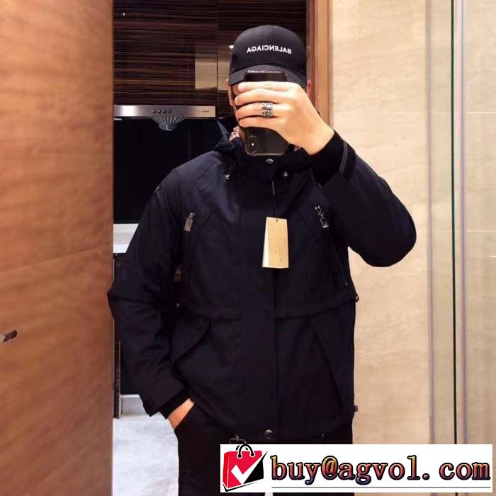2色可選 とにかく完璧ブランド新作 秋服コーデ2019年版 バーバリー BURBERRY  大胆なチェックの人気トレンドハーフコート