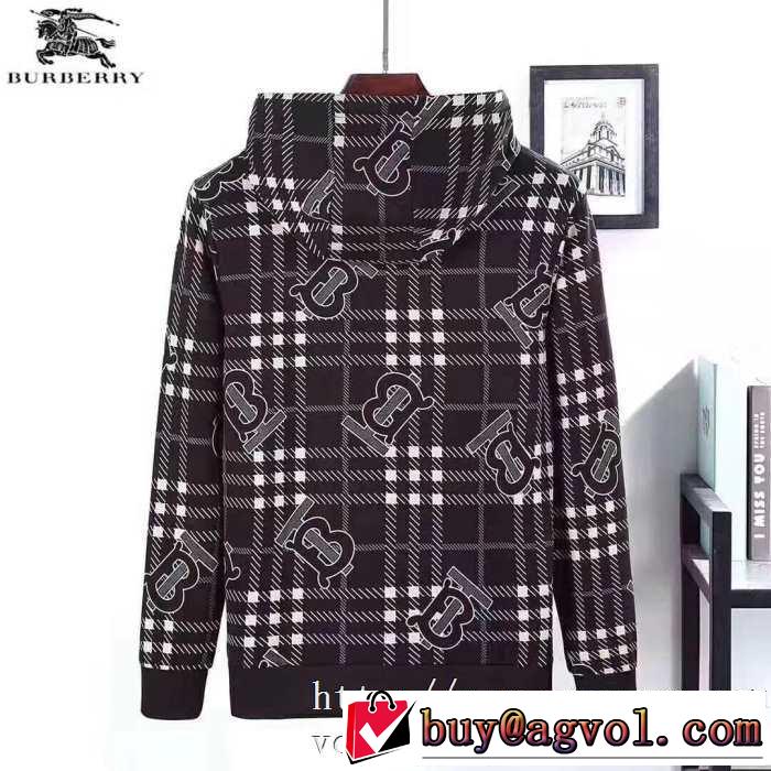 着心地もなめらかで快適 速報！2019年秋ファッショントレンド バーバリー BURBERRY パーカー