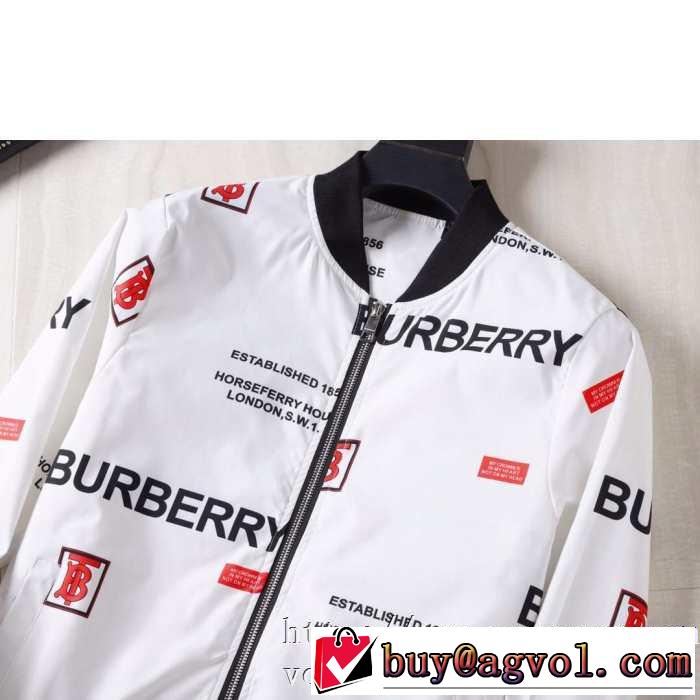 バーバリー BURBERRY ブルゾン 2色可選  人気ファッション雑誌でも掲載 最重要！2019秋冬トレンド