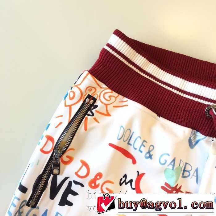 入手困難ドルガバ スウェット 上下秋冬セットアップコーデDolce&Gabbana KINGプリントエレガントな人気ランキング新作