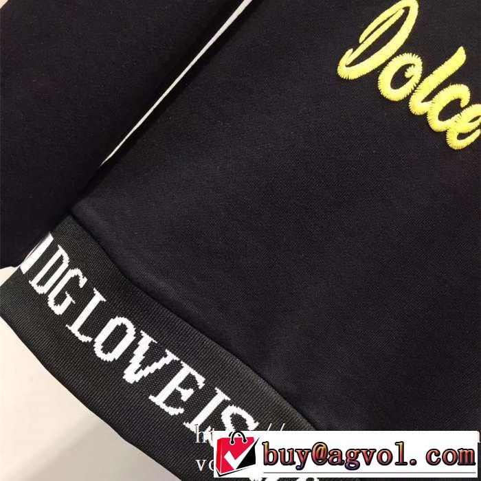 2019 /20AWコレクション人気ドルガバパーカーコピー Dolce&Gabbana スウェットシャツ サイズ感カジュアルコーディネート