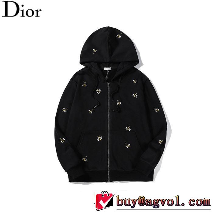 ディオール DIOR 毎日はちょっとイイ秋冬新品 3色可選 ファッショントレンドを早速チェック パーカー最速2019秋冬トレンドブランド