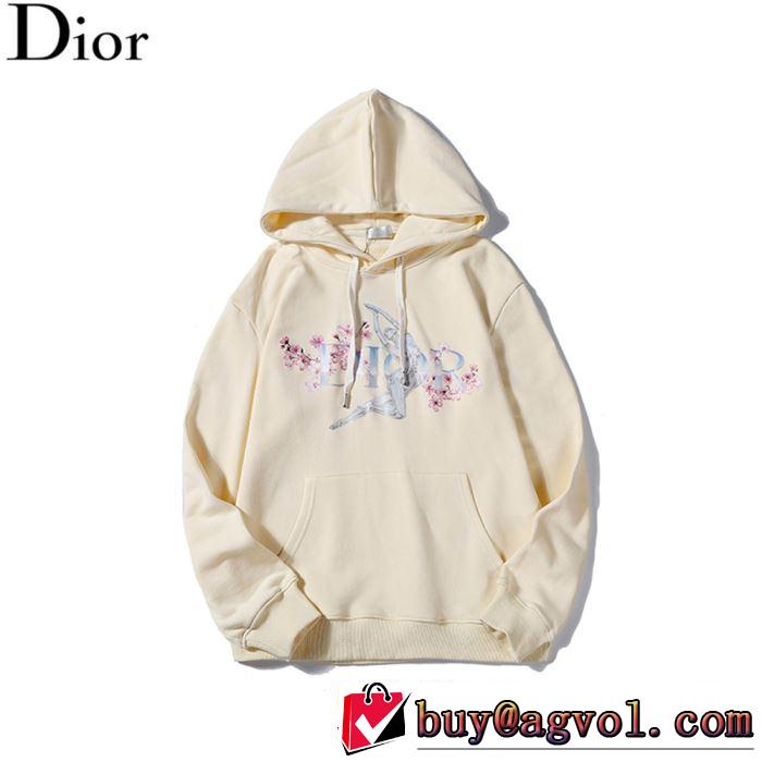 2019秋冬人気色おすすめ  パーカー 人気ブランドの新作秋冬トレンド 3色可選  ディオール DIOR 秋トレンドの新定番