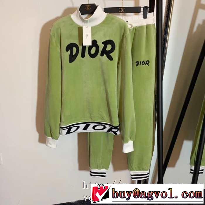Dior 秋冬新作おすすめディオールパーカーレディーススウェットシャツセットアップコピーカシミヤ ニットウェア秋冬トレンド人気新品