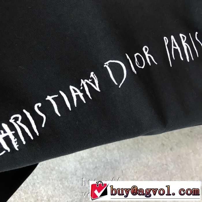 最新作Dior RAYMOND PETTIBON フード付きパーカー エレガント ユニセックス カップル スウェットシャツ ディオールおしゃれ新作