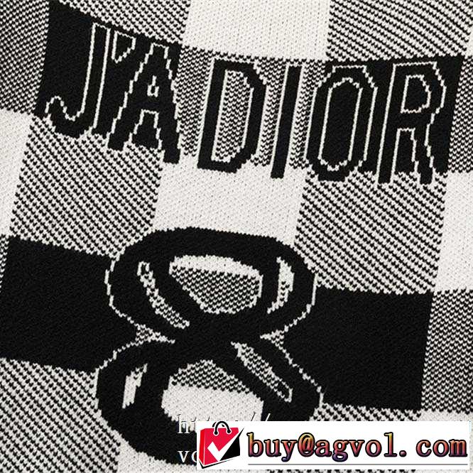 秋冬定番オシャレコーデ Dior J'Adior8ニットセーターレディースクルーネックディオールスーパーコピー通販着回し力抜群