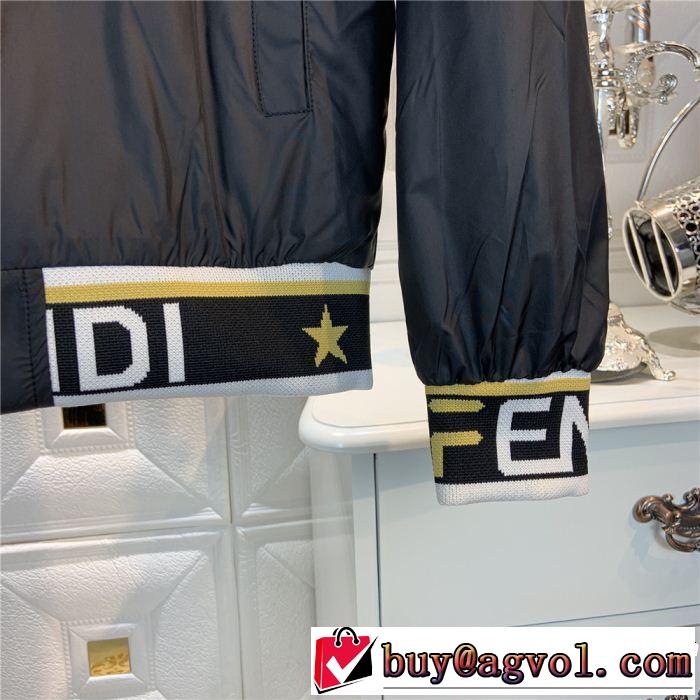 人気商品 FENDI 3色可選2019限定 男性に人気 ブルゾン 新作限定めっちゃ綺麗色 フェンディ