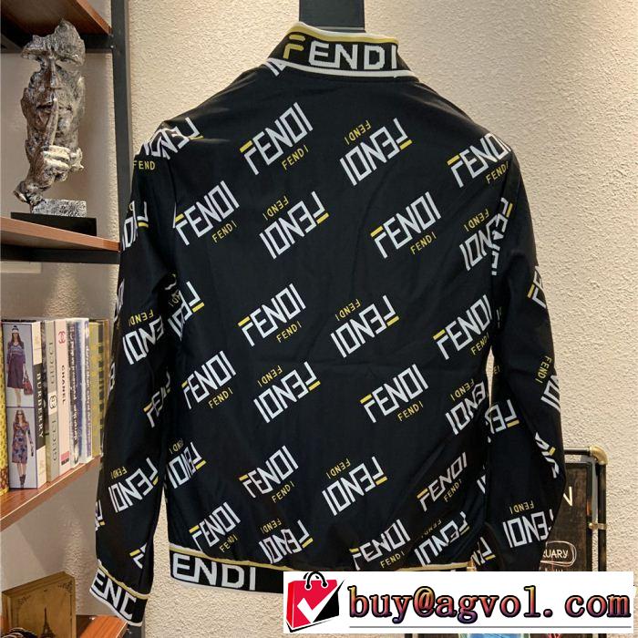上品なリラックス感 フェンディ2019年春夏シーズンの人気 FENDI 2色可選 ブルゾン主張性もカジュアルさ