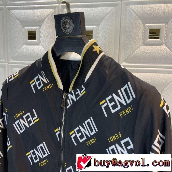 上品なリラックス感 フェンディ2019年春夏シーズンの人気 FENDI 2色可選 ブルゾン主張性もカジュアルさ