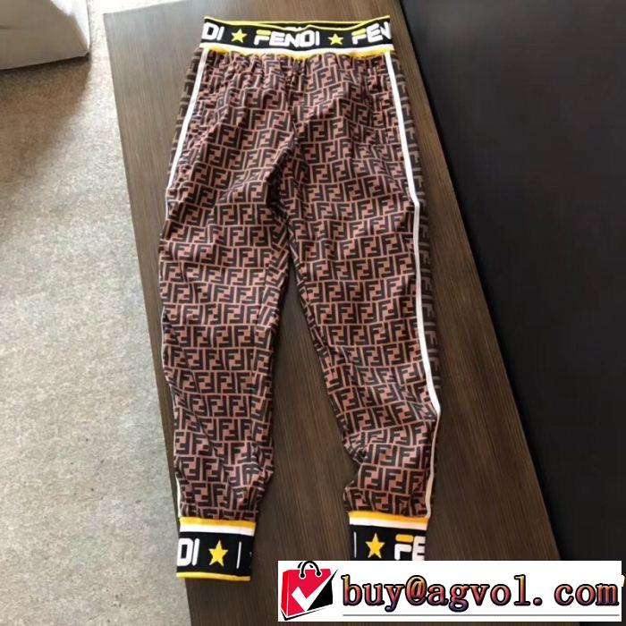 フェンディ最新先取りおしゃれなロゴ入り 2019夏ファション新品 FENDI 上下セット春夏トレンド