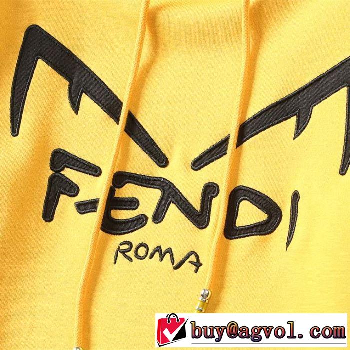 パーカー 秋冬もちろん主役級 フェンディ 大人かわいい秋冬コーデを楽しみ FENDI 2019秋のファッショントレンドはこれ 3色可選