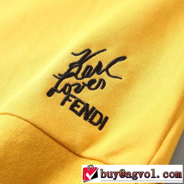 パーカー 秋冬もちろん主役級 フェンディ 大人かわいい秋冬コーデを楽しみ FENDI 2019秋のファッショントレンドはこれ 3色可選