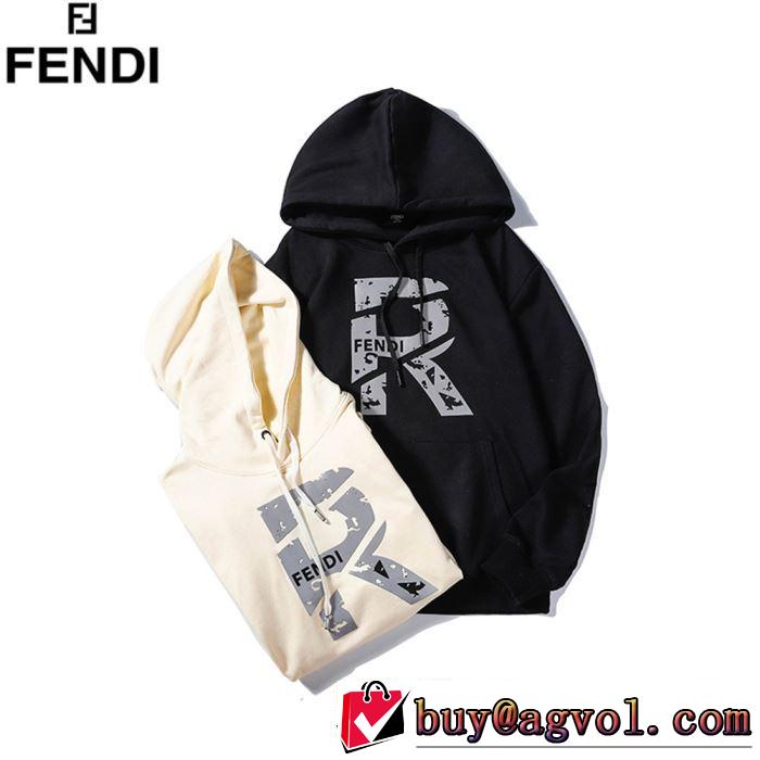 パーカー 優しいのに存在感 フェンディ 毎日はちょっとイイ秋冬新品 FENDI 最速2019秋冬トレンドブランド 今年らしい新しい人気色 3色可選