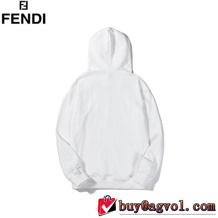 パーカー 優しいのに存在感 フェンディ 毎日はちょっとイイ秋冬新品 FENDI 最速2019秋冬トレンドブランド 今年らしい新しい人気色 3色可選