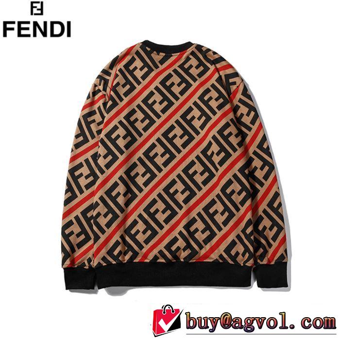 おしゃれに秋を迎えるために フェンディ人気ブランドの秋冬新色  FENDI プルオーバーパーカー 3色可選 2019トレンドカラー秋冬セール