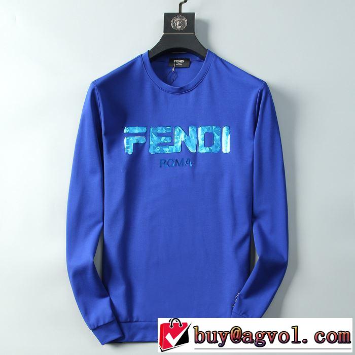 最新秋冬トレンドをチェック！2019-20秋冬 フェンディ今年注目すべき秋冬ファッション  FENDI プルオーバーパーカー 3色可選