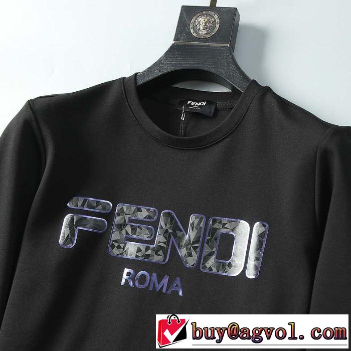 最新秋冬トレンドをチェック！2019-20秋冬 フェンディ今年注目すべき秋冬ファッション  FENDI プルオーバーパーカー 3色可選