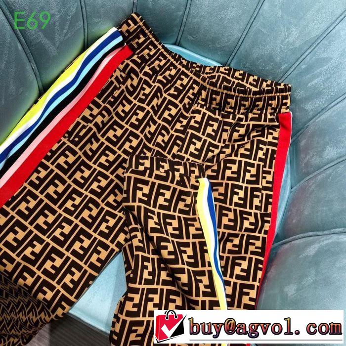 上下セット フェンディオシャレスタイルが今年流  FENDI今季トレンド抜け感新品 男女兼用 【2019秋冬】の注目トレンド