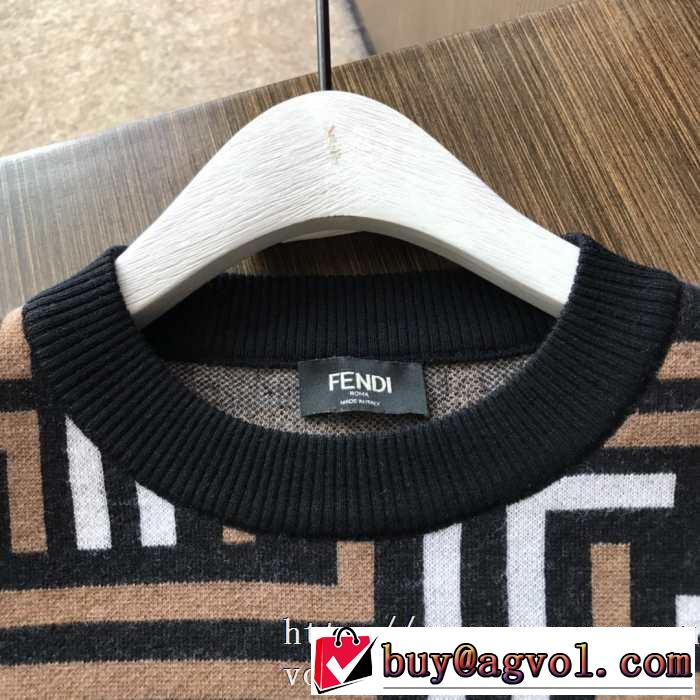 フェンディ FENDI プルオーバーパーカー 2色可選 2019秋冬トレンドアイテム おすすめする注目トレンド