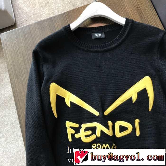 フェンディ FENDI プルオーバーパーカー 2色可選 秋冬ファッションコーディネート 2019秋に注目したい